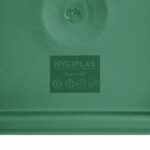 Hygiplas Deckel quadratisch für Vorratsbehälter 10 und 15L grün – Bild 3