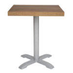 Bolero quadratische Tischplatte Eiche rustikal 70cm – Bild 5