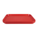 Olympia Kristallon Polypropylen Schnellimbisstablett Rot Klein 345mm – Bild 3