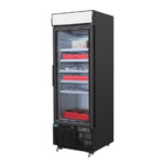 Polar G-Serie Gefrierschrank mit Sichtfenster 412Ltr Schwarz – Bild 4