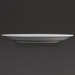 Olympia Athena runde Teller mit schmalem Rand 25,4cm (12 Stück) – Bild 6