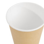 Fiesta Recyclable Coffee To Go Becher 340ml hellbraun x1000 (1000 Stück) – Bild 2