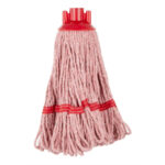 Jantex Deck-Wischmop Kopf Rot Gestreift 200g