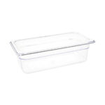 Vogue Polycarbonat GN-Behälter GN1/3 100mm – Bild 2