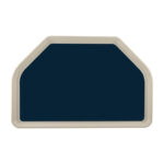Roltex Trapez GN Serviertablett blau 37,5 x 26,5cm