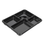 Recycelbare Bento-Boxen von Faerch nur Basis 263 x 201 mm (90 Stück) – Bild 2