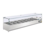 Polar Serie G Aufsatzkühlvitrine 8 x GN1/4 – Bild 2