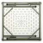 Bolero quadratischer Klapptisch weiß 86 x 86cn – Bild 8