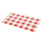 Fettabweisende Papierbögen Rotes Karo 190 x 310mm (200 Stück) – Bild 3