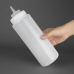 Vogue Quetschflasche extra breit klar 909ml – Bild 5