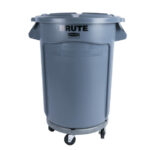 Rubbermaid BRUTE Abfalleimer grau 121L – Bild 4