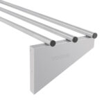 Vogue Edelstahl Wandregal 120x30cm – Bild 3