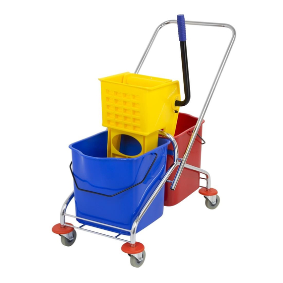 download_b8e0-ep.jpg Jantex doppelter Moppeimer mit Mopppresse 2 x 23L – Bild 1