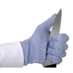 Schnittfester Handschuh blau M – Bild 6