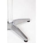 Bolero runder Bistrotisch Edelstahl 1 Bein 60cm – Bild 6