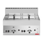 Gastro M Gasdoppelfritteuse 60/60FRG 2 x 8L