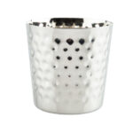 Olympia Pommes-Frites-Becher Edelstahl 8,5cm