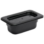 Vogue GN-Behälter GN1/9 schwarz 65mm – Bild 2