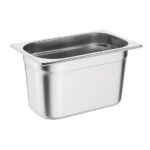 Vogue GN-Behälter Edelstahl 15cm GN1/4 – Bild 3