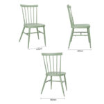 Bolero Windsor Aluminium-Grüne Stühle (4 Stück) – Bild 5