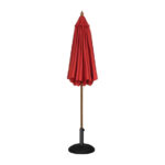 Bolero runder Sonnenschirm rot 2,5m – Bild 2
