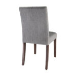 Bolero Chiswick Esszimmerstühle Holzkohle Grau (2er Pack) (2 Stück) – Bild 2