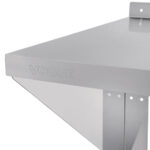 Vogue Wandregal Edelstahl 56x46cm – Bild 5