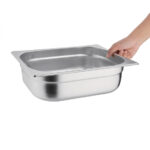 Vogue GN-Behälter Edelstahl 10cm GN1/2 – Bild 5