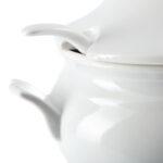Olympia Whiteware Suppenterrine und Kelle 2,5L – Bild 7