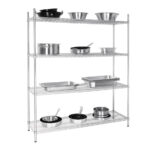 Vogue 4 Reihen Drahtregal-Kit 1525x460mm