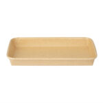 Fiesta Recycelbare Nr. 7 Sushi Tablett Basen 220x137mm (300 Stück) – Bild 2