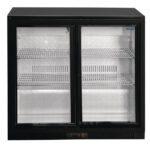 Polar Serie G Barkühlschrank mit 2 Schiebetüren 208L – Bild 4