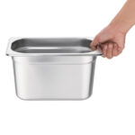 Vogue GN-Behälter Edelstahl 15cm GN1/4 – Bild 5