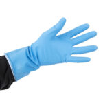 Jantex Haushaltshandschuhe blau L – Bild 4
