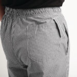 Chef Works Unisex Kochhose Easyfit schwarz weiß kleinkariert XS – Bild 9