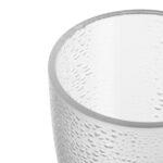 Olympia Kristallon Polycarbonat Becher Gekörnt Transparent 275ml (6 Stück) – Bild 3