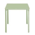 Bolero Adeline Stahl Quadratischer Tisch 700mm Hellgrün – Bild 2