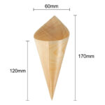 Fiesta Compostable Biologisch abbaubare Holztüte 17 x 7,5cm (100 Stück) – Bild 8