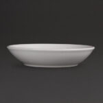 Olympia Whiteware tiefe runde Teller 20,5cm (6 Stück)