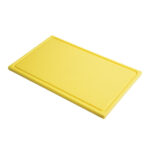 Gastro M Schneidebrett mit Saftrille GN1/1 gelb