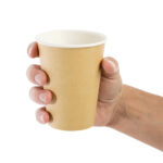 Fiesta Recyclable Coffee To Go Becher 340ml hellbraun x1000 (1000 Stück) – Bild 4