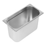 Vogue Strapazierfähiger GN-Behälter 1/3 Edelstahl 200mm – Bild 2