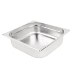 Vogue GN-Behälter Edelstahl 10cm GN2/3 – Bild 4