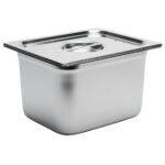 Gastro M Edelstahl GN-Behälter 20cm GN1/2 – Bild 2
