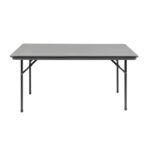 Bolero rechteckiger Klapptisch grau 152cm
