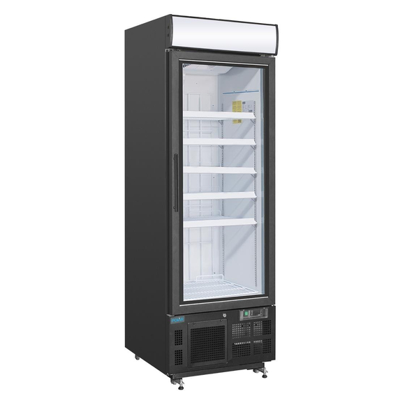 download_cvul-x4.jpg Polar G-Serie Gefrierschrank mit Sichtfenster 412Ltr Schwarz – Bild 1