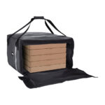 Vogue isolierter Pizza-Lieferbeutel grau 495x495x320mm – Bild 4
