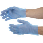 Nisbets Essentials Puderfreie TPE-Handschuhe Blau M (200 Stück) – Bild 5