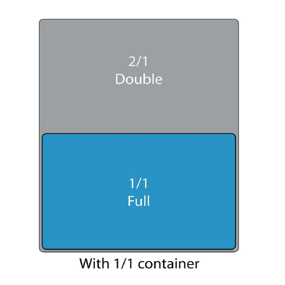 download_czpu-xb.jpg Vogue GN-Behälter Edelstahl 6,5cm GN1/1 gelocht – Bild 1
