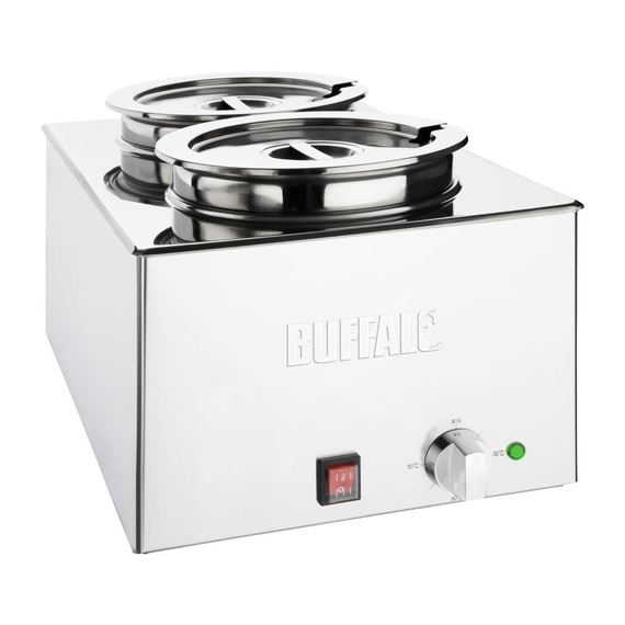 download_d1dn-s8.jpg Buffalo Bain-Marie mit 2x 5.2L Schalen – Bild 1